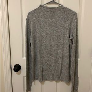 Zara mock turtleneck lightweight sweater